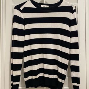 Striped zara pullover